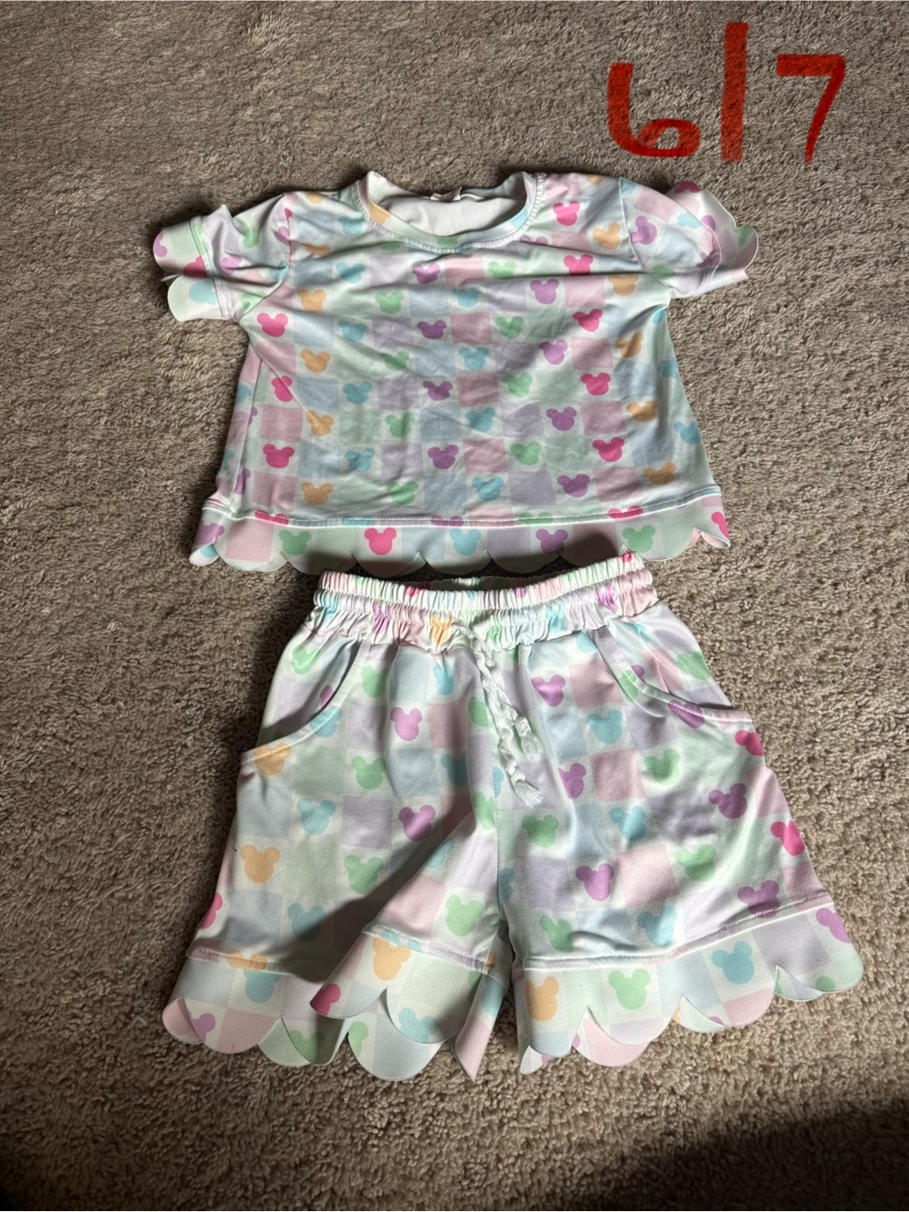 Boutique matching Disney set